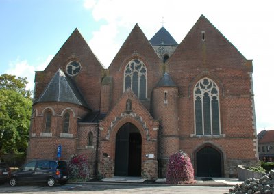 église saint Martin de Moorsele en Belgique